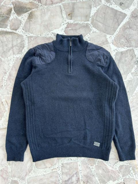 Other Designers Barbour × Noah - Barbour HalfZip Wool Linen Longsleeve