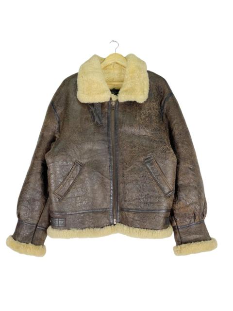 Other Designers Other - ❄️US ARMY Shearling Type B-3 Leather Jacket