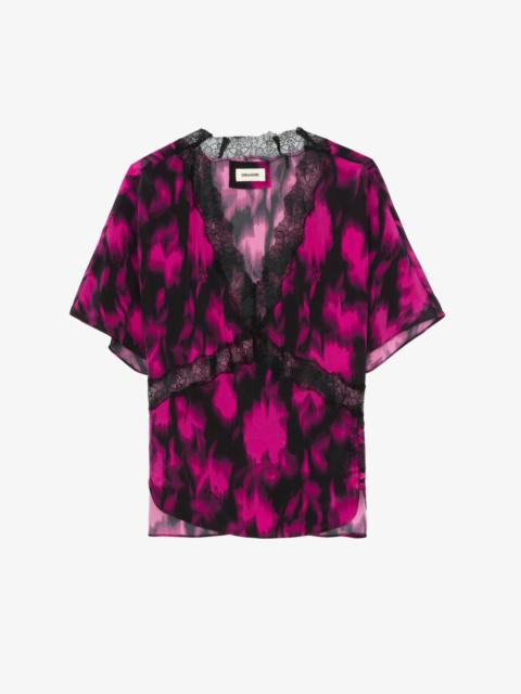 Zadig & Voltaire Tzar Silk Top