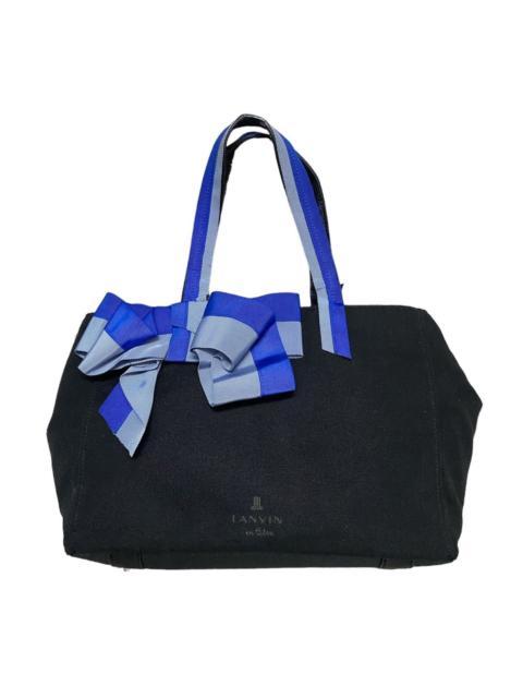 Lanvin Lanvin Paris Canvas Tote Bag