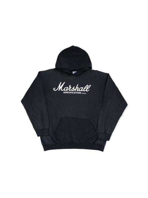 Other Designers Band Tees - Vintage Marshall SPEAKERS Sound Sun Faded Hoodie Size Fit XL