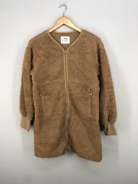 Other Designers Japanese Brand - 🔥COEN TOKYO JAPAN SHERPA FLEECE LONG JACKET