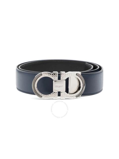 FERRAGAMO Salvatore Ferragamo Reversible And Adjustable Gancini Belt