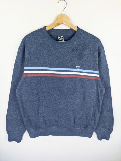 Other Designers Vintage - Steals🔥Sweatshirt Hang Ten Stripes Logo Color