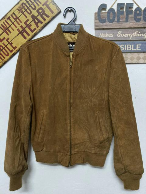 Vintage Schott Suede Full Leather Jacket