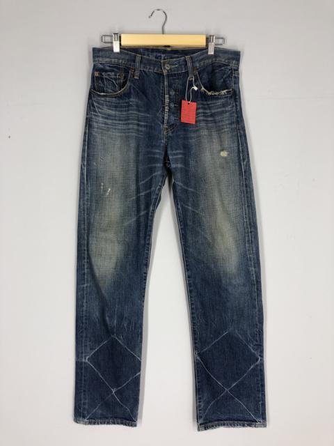 Other Designers Vintage - Vintage Levi's 501 Stone Washed Jean Ripped Jean Size 31