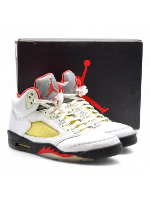 Nike Nike Air Jordan 5 V Retro Men's Sneakers Fire Red Black 136027-101 US 12