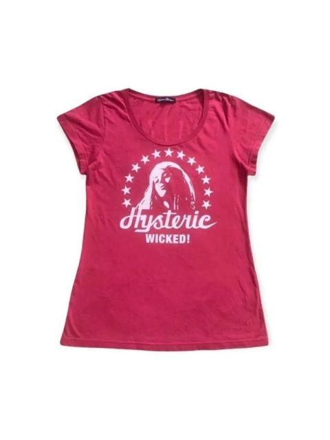 Hysteric Glamour Hysteric Glamour Wicked Graphic Pink Tee Size Free