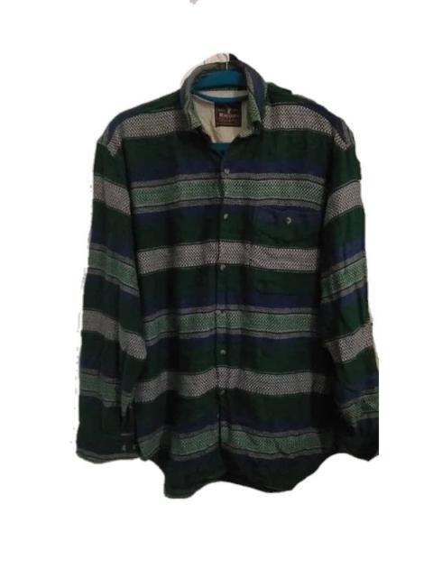 Other Designers Vintage - 🔥 RIGGIBS COUNTRY GRUNGE OUTDOOR Flannel Shirt