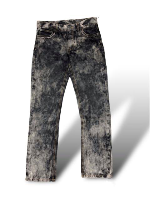 Other Designers Japanese Brand × Seditionaries - Army Of No! Japan rugged blck acid wash denim