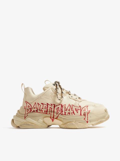 BALENCIAGA Balenciaga Triple S DIY Metal Sneakers