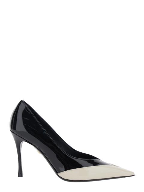 FERRAGAMO Ferragamo Yasmin 95-ADV Pointed-Toe Pumps in Leather with High Heel