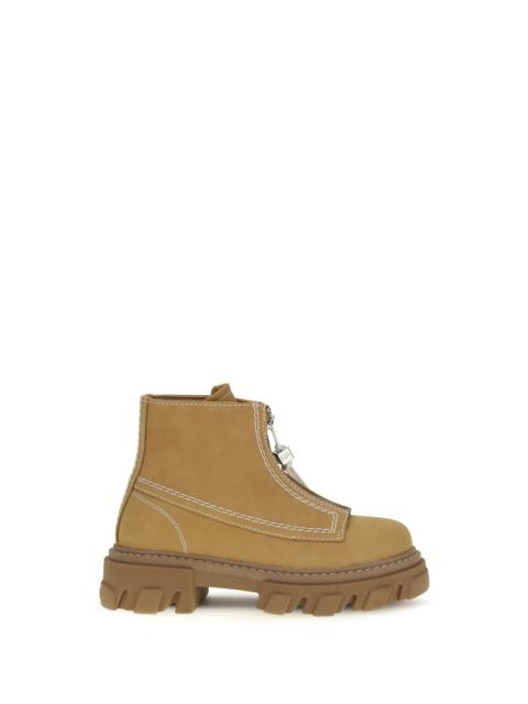 GANNI Ganni Cleated Boots Brown Sugar Women