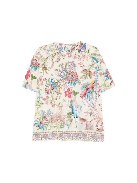 Etro Etro Neutrals T-Shirts & Vests - T-Shirts Men