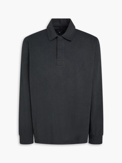 rag & bone Cotton-jersey polo shirt