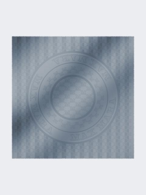 Max Mara DUDY Jacquard silk and wool shawl