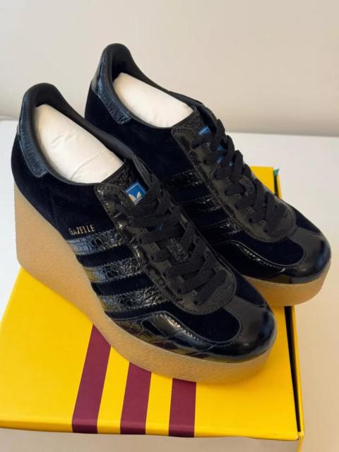 adidas GUCCI Adidas wedge Gazelle sneaker black