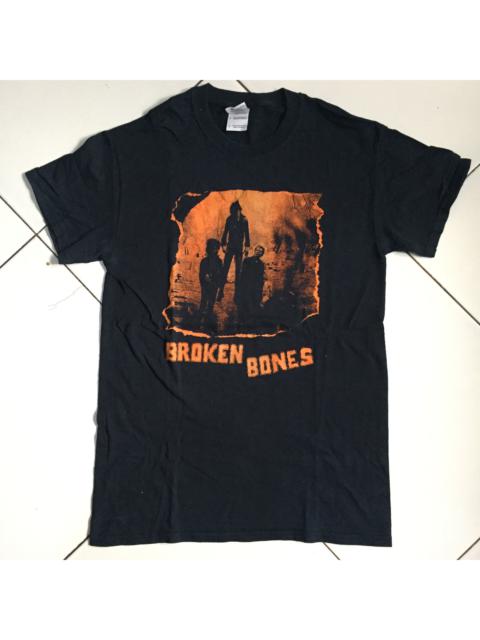 Other Designers Vintage Broken Bones Punk Band Shirt Discharge