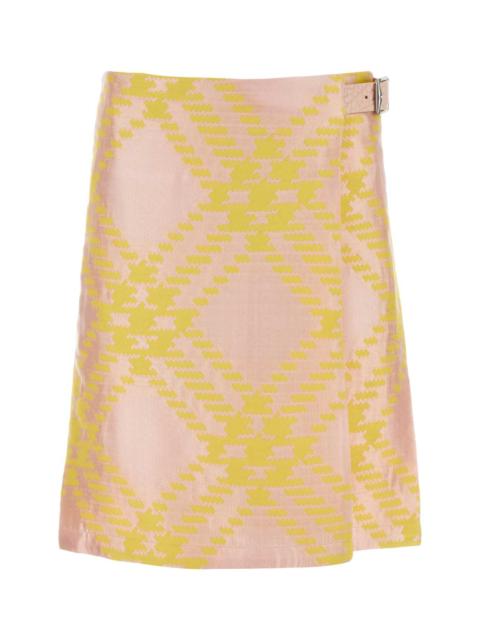 Burberry Burberry Women Embroidered Cotton Blend Skirt