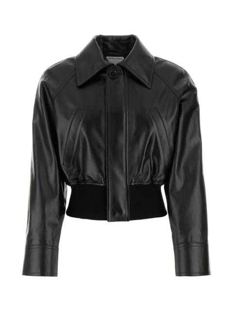 Bottega Veneta Bottega Veneta Women Black Nappa Leather Jacket