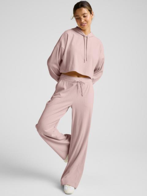 BEYOND YOGA Breathe Easy Ribbed Wide Leg Pant