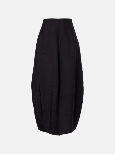 TOTEME Silk-blend maxi skirt
