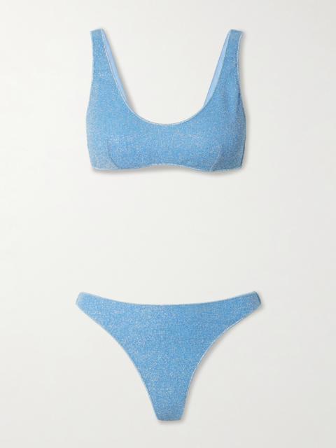 Oséree Lumière Sporty Metallic Bikini