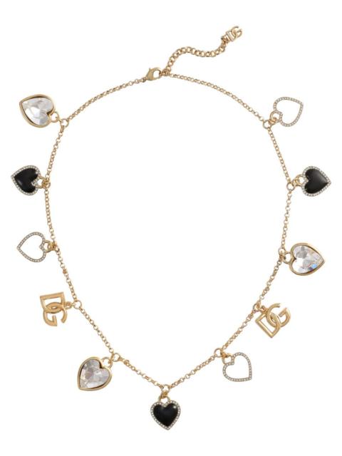 Dolce & Gabbana Dolce & Gabbana Women "Italian Tailoring" Necklace With Hearts