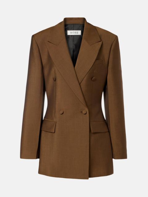 RÓHE Virgin wool and mohair blazer