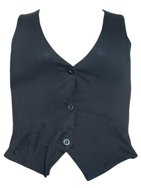 Stüssy STUSSY ASYMMETRICAL BUTTON UP SLEEVELESS SHIRT