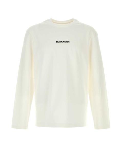 Jil Sander Jil Sander Men Logo T-Shirt Cn Ls