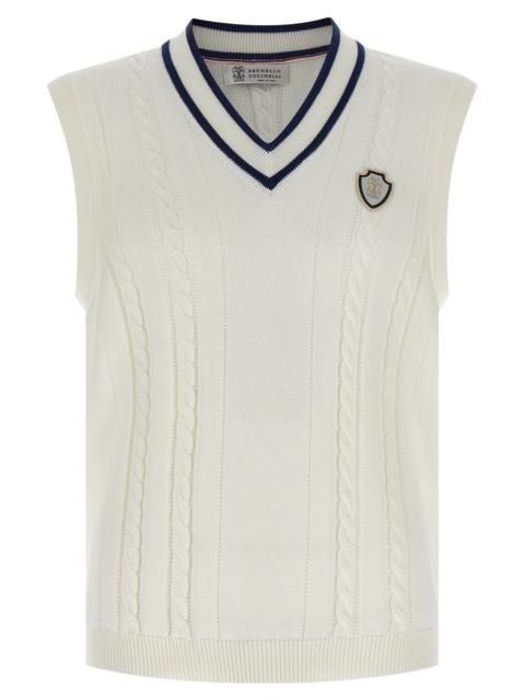 Brunello Cucinelli Brunello Cucinelli Men Cotton Braided Vest