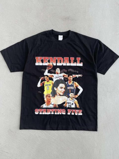 Vintage - STEAL! 2010s Kendall Starting Five NBA Lineup Tee