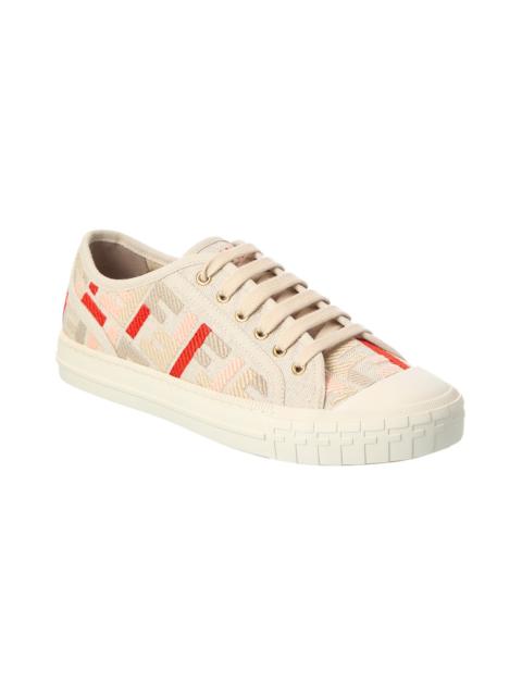 FENDI FENDI Domino FF Canvas Sneaker