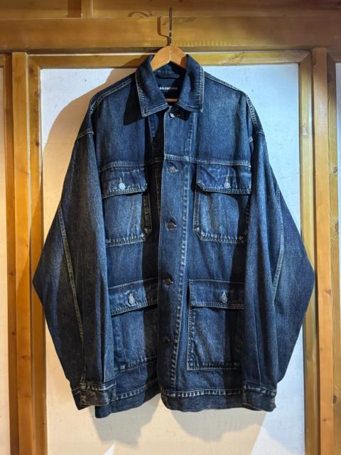 BALENCIAGA Balenciaga Oversized Denim Jacket