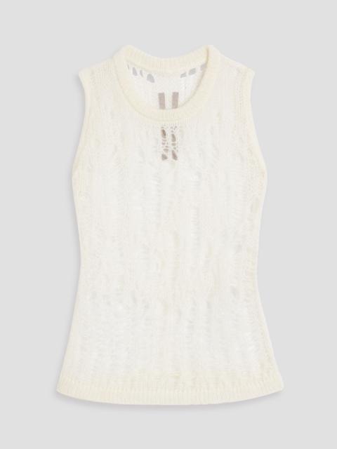 Rick Owens Spider open-knit top