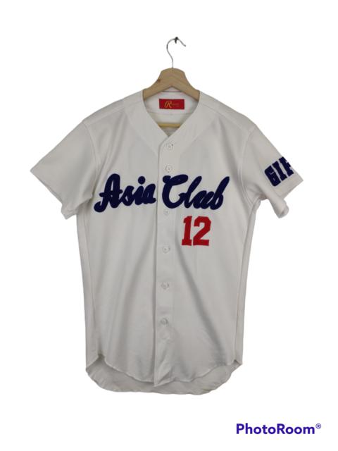 Other Designers Vintage - OFFER💥 Vintage Shirt Button Up Rawlings Asics