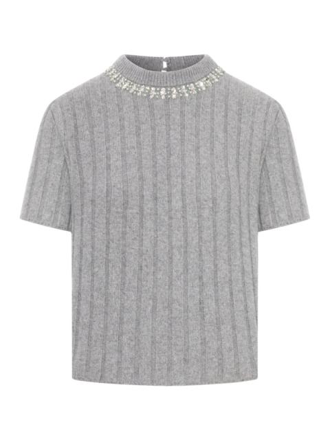 GUCCI Gucci Women Top In Lana Con Dettagli Gioiello