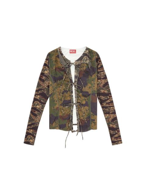 Diesel Diesel Green Tops - Cardigans Women