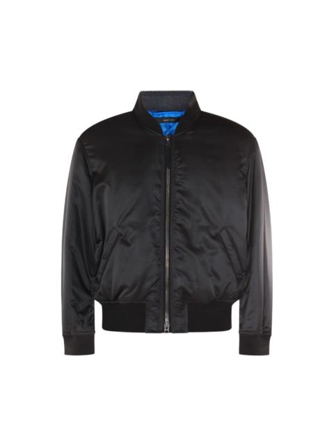 TOM FORD Dark Grey Silk Casual Jacket