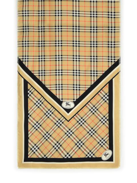 Burberry Burberry Beige Wool Scarf Women