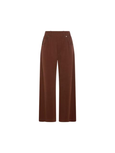 Brunello Cucinelli Brown Cotton Pant
