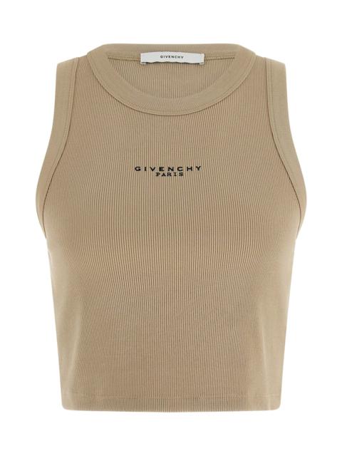 Givenchy 'givenchy Paris' Print Top