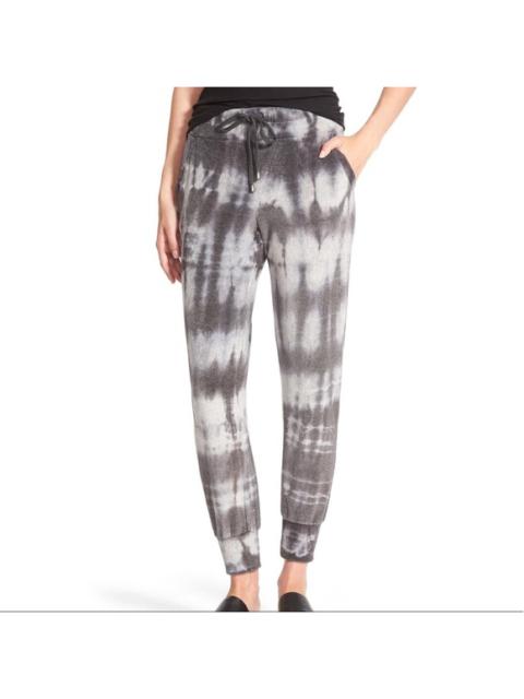 Other Designers Splendid Tie Dye Velour Jogger Pant