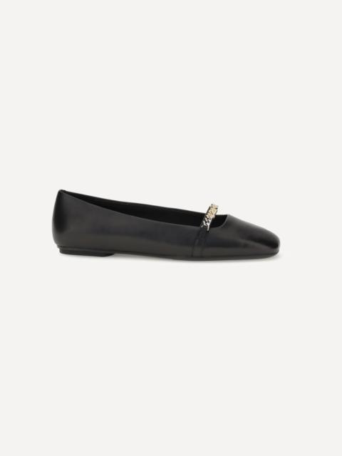 PINKO Leather Ballerinas