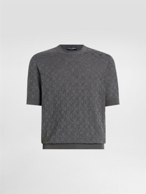 Dolce & Gabbana Silk crewneck pullover