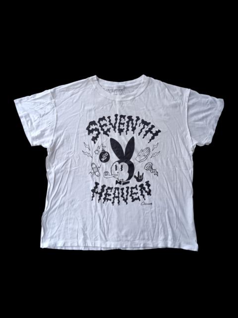 Other Designers Seventh heaven white tshirt