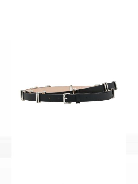 DÉHANCHE Richa Leather Belt black