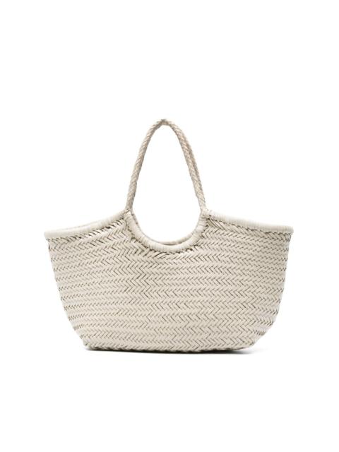 large Nantucket interwoven tote bag