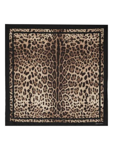 Dolce & Gabbana Dolce & Gabbana Women Leopard Print Scarf